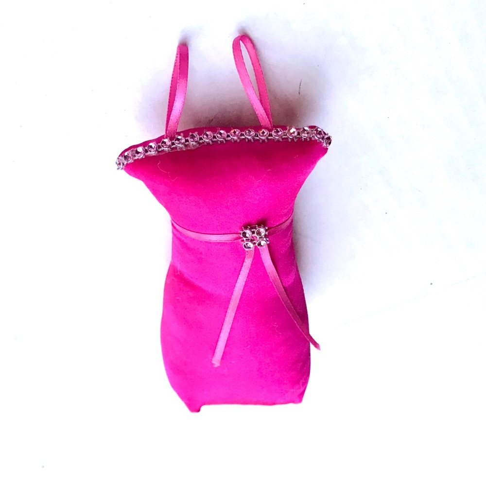 hot PINK PIN CUSHION, handmade
